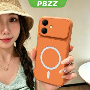 PBZZ Case for infinix smart 20 10 PLUS tecno spark go 3 2 2S phone casing Softcase Silicone shockproof Cover new design aesthetic magnetic cute Orange for women KNBS02