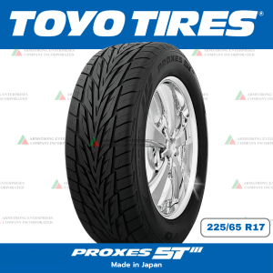 TOYO TIRES Proxes ST III (ST 3) 225/65 R 17 114V | Sport & High-Performance SUV Tire | Excellent Wet & Dry Grip