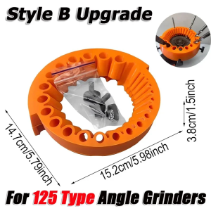 Upgrade 118 Degree Angle Grinder Drill Bit Sharpener Power Drill Bit Grinding Tool for 2 to 13mm Drill Bits