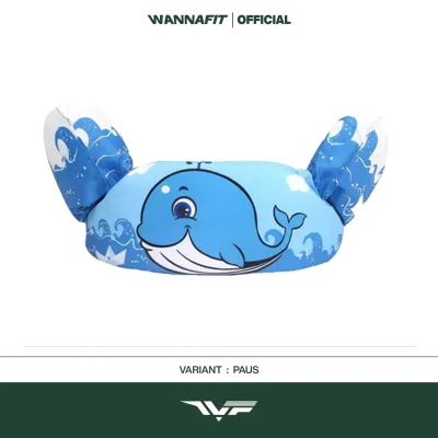 WANNAFIT Pelampung Dada Tangan Renang Anak | Arm Floating Swimming Vest | Perlengkapan Renang