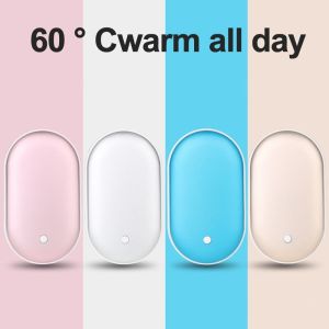 New USB Rechargeable Heater Winter Hot Portable Hand Heating Stove Pocket Hand Warmer