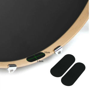 2pcs Single Double Pedal Drum Patches Drumhead Drum edge Kick Pad for Kick Bass Durm Parts