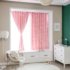 Magic Tape Curtains For Windows Living Room Bedroom Tulle For Windows Small Window Sheer Curtain Gauze