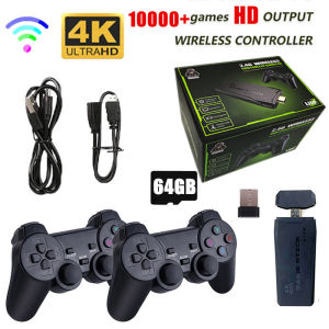 [24h Delivery] Xiaomi 2025 M9 Video Game 10000 HD 4K M8 Video Game Console Classic Double Gamepad Support Multiple Mame/FC/GB/GBA/MD/PS1 HDMI and TV
