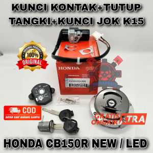 KUNCI KONTAK + TUTUP TANGKI HONDA CB150R K15 KUNCI HONDA CB150R NEW / LED ASLI ORIGINAL HONDA