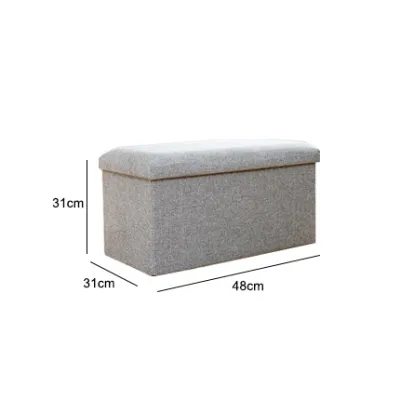 Mainland Storage Box Kotak Penyimpanan Yang Dapat Digunakan Sebagai Kursi Kotak Penyimpanan Serbaguna /Kotak Lipat Kursi/Kotak Penyimpanan Bangku Sofa/Kotak Serbaguna HSB202