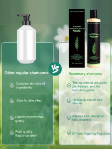 Shampoo Clean Refreshing Rosemary Hair Wash For Summer Women Oily Scalp Natural Hydration Adult Scalp Care/Improves Scalp/Light Moisture