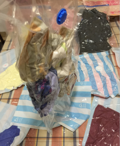 Reusable Vacuum Bag Transparent Storage Bag Compression Bag