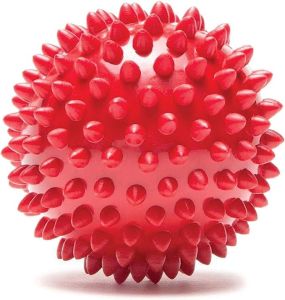 Spiky Massage Balls for Feet Back Hands Muscles - Firm Medium and Soft Spiked Massager Rollers for Plantar Fasciitis Exercise Neuro-Balance Physical Therapy 3-inch