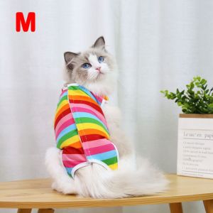 NEXTYOO Print Cat Sterilization Clothes Anti-scratch Breathable Anti-licking Clothes Durable Cartoon Dog Cats Jumpsuit