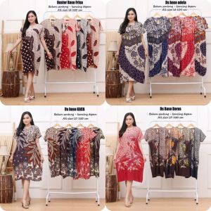 Daster Wanita Terbaru Busui Kancing Depan Bahan Adem Nyaman Daster Kekinian