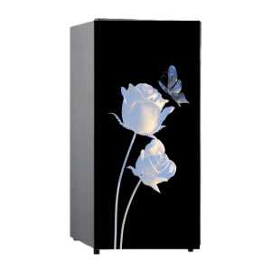 Stiker kulkas 1pintu dan 2 pintu Motip Bunga ( COD ) Fly Star Store