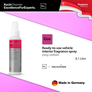 Koch-Chemie Cozy Cotton 100ml - Automotive Car Care Air Freshener Fragrance Spray (Fresh Warm Scent)