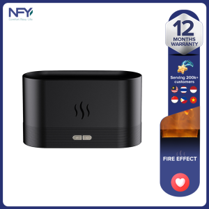 2022NEW Flame Fire Humidifier Aromatherapy Diffuser Ultrasonic Aromatic Essences House Air Humidifier Home Bedoom Fragrance Diffusers