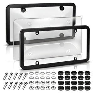 License Plate Protective Case License Plate Protective Case for Modified Vehicle Piece Fitting