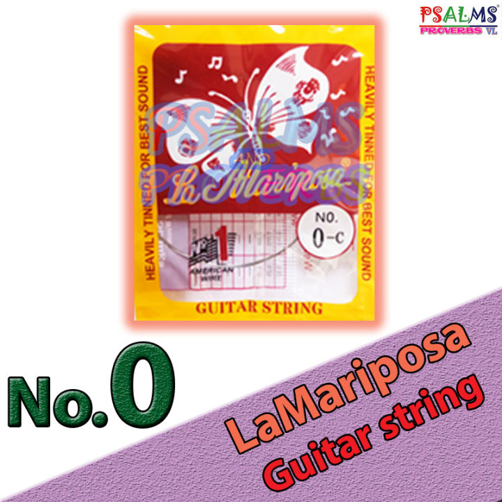 Guitar string 0 LaMariposa Lazada PH