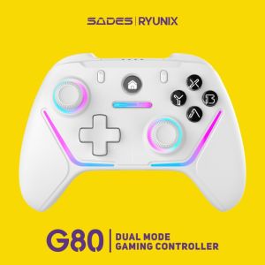 Sades Ryunix G80 Gamepad Hall Effect Dual Mode Gaming Controller