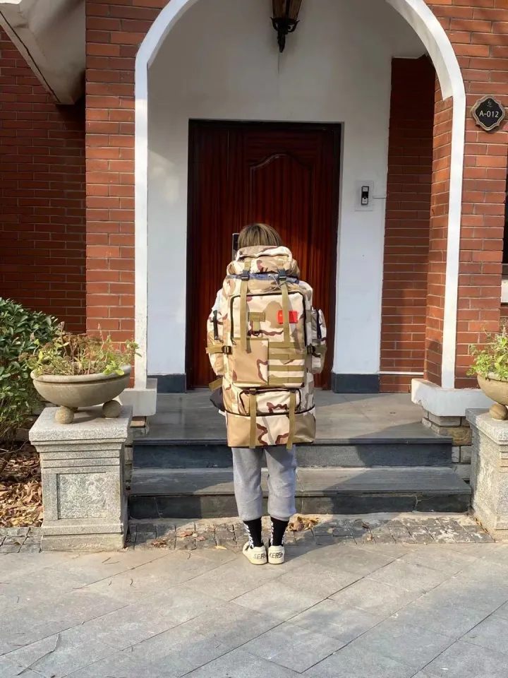 120-liter super-capacity backpacks, backpacks, working trips, extra-large  moving quilts, luggage bags, outdoor hiking bags. | Lazada PH