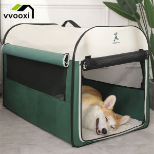 Portable Kennel Cat House Collapsible Indoor Dog House Puppy Cage Delivery Room Outdoor Pet Tent House Available In All Seasons