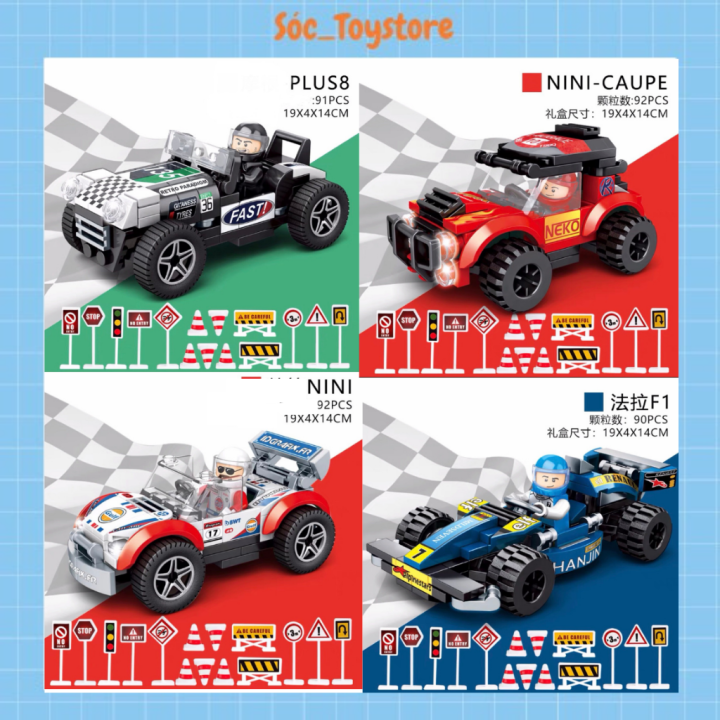 Đồ chơi Lego 92 Chi Tiết Lắp Ghép Mô Hình Ô Tô Xe Đua Thể Thao Địa Hình ...