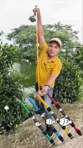 Cần câu kính thiên văn dạng ống lồng cực biển 1.8m bằng sợi carbon siêu nhẹ cần câu nhẹ và di động cho người yêu câu cá