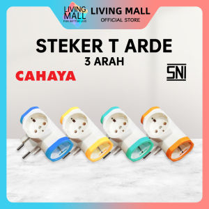 Colokan Cabang Multi / Steker T-Arde 3 Arah / Merk  CAHAYA SC-382