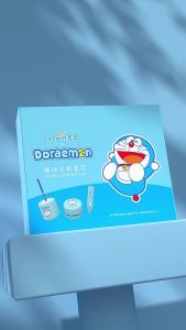 Bộ văn phòng phẩm điện tử Tenwin Doraemon: Gọt bút chì điện tử tẩy điện tử máy hút bụi cơ học quà tặng học đường cho trẻ em.