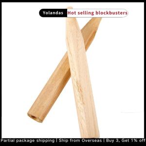 [Yolandas] Badminton Racket Handlle Wood Grip Repair of Badminton Racket Advanced Poplar Badminton Handle Grips Good Tools G5 G6