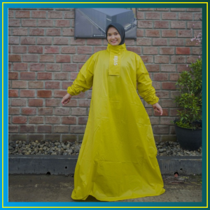 Jas Hujan Gamis Zipper Ponco Syari Raincoat Dewasa - Jas Hujan Kuat dan Tebal - Jas Hujan Gamis - Jas Hujan Dewasa - Jas Hujan Wanita Dewasa - Jas Hujan Pria Wanita Dewasa - Jas Hujan Gamis Hijas - Jas Hujan Gamis Muslimah - Jas Hujan Premium - Jas Hujan