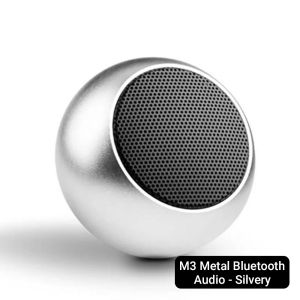 M3 Mini Bluetooth Speaker Wireless Portable Metal Loud Sound Subwoofer for Indoor Outdoor Use⚡PH deliveryIn stock⚡