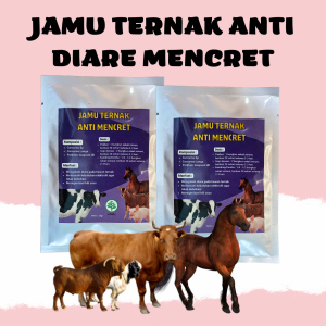 JAMU ANTI MENCRET DIARE MENGOBATI DIARE PADA HEWAN TERNAK SAPI KERBAU KUDA KAMBING BABI DLL