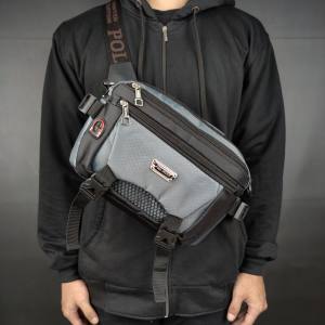 Tas Selempang Pria Wanita Polo Amstar Bahan Cordura Multifungsi