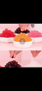Mango Strawberry Yogurt Blueberry flavored Popping Boba for Milk tea Sinker Fruit Tea Sinker
