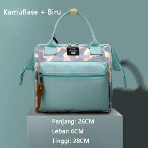 XXMake Tas Bayi Multifungsi Baby Diapers Bag Perawatan Tas Perlengkapan Ransel Backpack-1