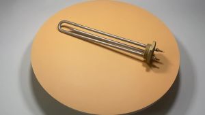 LUJINXUN 220V 1KW/1.5KW/2KW Electric Water Tubular Heater Immersion Heating Element 1 1/4 Inch Thread with Probe Tube