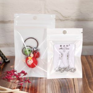 LZD  Yin and Yang Packing Bag   Ziplock bag   Pearlescent Film Yin and Yang Bone Bag   Translucent Plastic Bag  10.5*15 Customizable