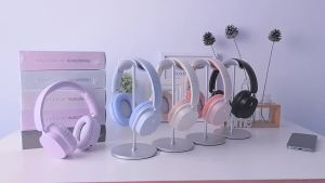 หูฟังบลูทูธตัดเสียงรบกวนแบบครอบหูใหม่ หูฟังเกมมิ่งไร้สาย อายุการใช้งานแบตเตอรี่ยาวนาน ผู้ผลิตหูฟังศัพท์มือถือ [ จัดส่งฟรี ]