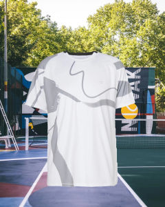 2025 New Trendy Sprots Mens Womens T-shirt Fila Fila HUDS Tennis Badminton Fitness Oversized Loose Quikck-drying Mens Clothing Tees