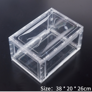 🔥READY STOCK🔥 Shoe storage box thickened transparent shoe box display storage box dustproof box organizer