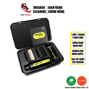 Bộ vệ sinh giày Sneaker Clean Premium 250ml có kèm bàn 2 chải và khăn