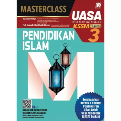 【Sasbadi】Masterclass UASA Tingkatan 3 KSSM 2023 — Buku Rujukan/Reference Book Form 3