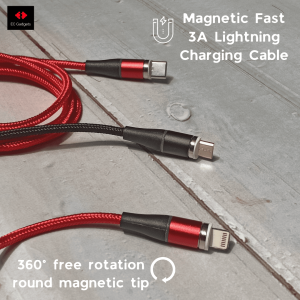 Magnetic Fast Charging Cable Support Data Sync Lightning Type-C Micro USB For iPhone Samsung HUAWEI OPPO VIVO XiaoMi