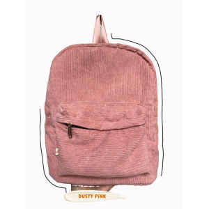 Tas Ransel mini Korea Mini Backpack Corduroy Trend Ransel Wanita Kekinian