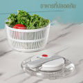 เครื่องสลัดไฟฟ้า 4750/6000มล.ประสิทธิภาพเครื่องปั่นสลัดสำหรับการอบแห้งผักใบผลไม้. 