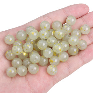 20pcs 10mm Gold Foil Candy Color Crystal Glass Beads for Bracelet Necklace Earring DIY Jewelry Making Accessories Round Beads