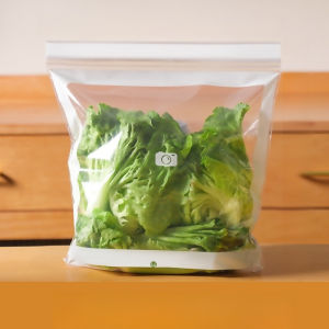 Thickened Double Zipper Seal Bag Airtight Food Storage Fresh Seal Durable Kitchen Household Storage Bag