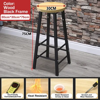 Bar Table and Chairs Dining Room Coffee Tea Shop Table and Chair Long Working Table