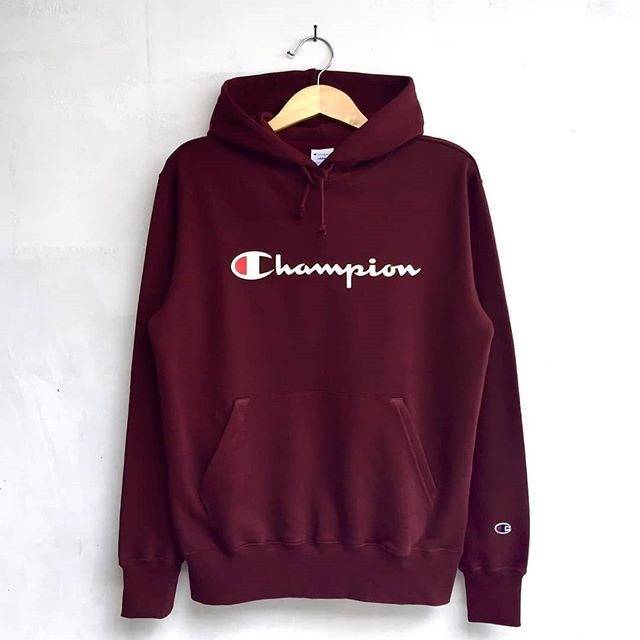 Hoodie champion sales maroon