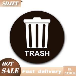 SDJZT 3pcs Trash Bin Stickers Waterproof Recycle Bin Vinyl Decals Separate Trash Dustbin Car Trash Bin Garbage Cans