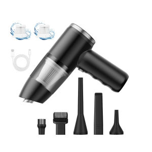 Máy hút bụi cầm tay đa chức năng Máy hút bụi không dây có thể sạc qua USB Máy hút bụi hút mạnh xe gia đình bơm phồng điện